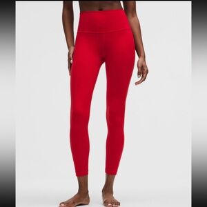 lululemon athletica High-Waist Red Leggings
